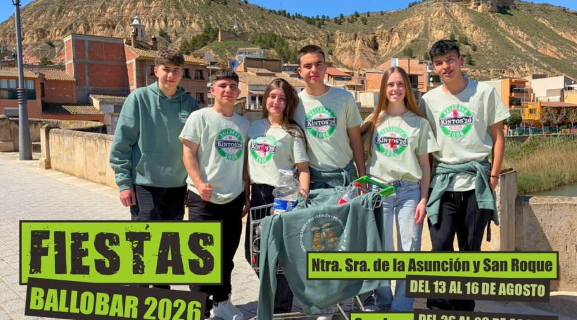 Ballobar vuelve a vestirse de fiesta con cuatro días en honor a San Juan