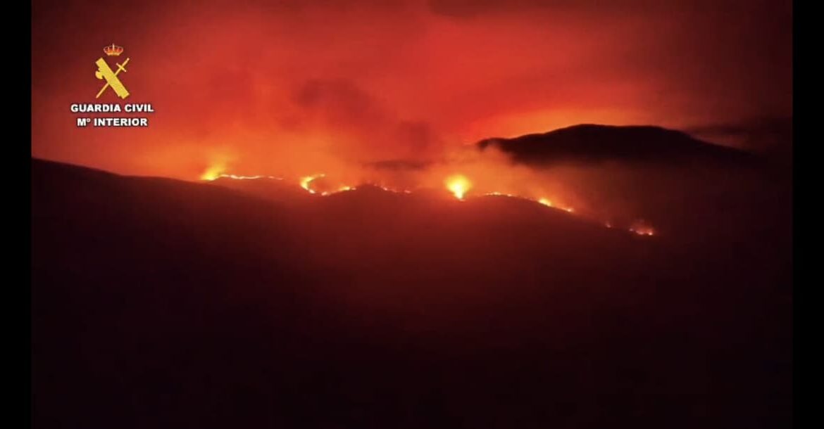 La Guardia Civil detiene al presunto autor del incendio de Las Peñas de Riglos