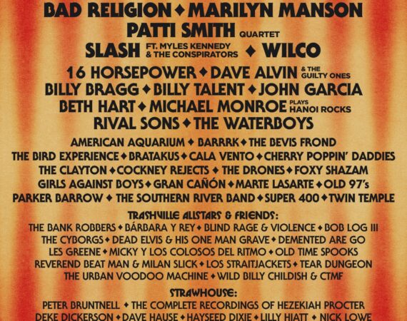 Patti Smith, Bad Religion, Marilyn Manson, Slash y Wilco encabezan el 25 aniversario de Azkena Rock Festival