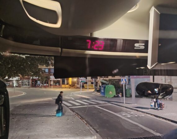 bus sin plazas