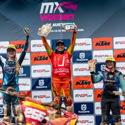 Daniela Guillén, piloto del Mequitec Racing, se proclama campeona del mundo de motocross femenino