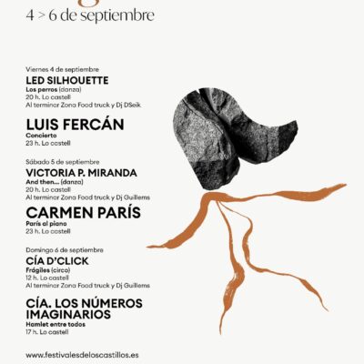 Programación del Festival de los Castillos en Fraga