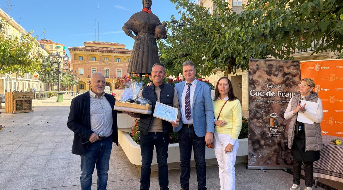 Gonzalo Berbel y Esther Campos, ganadores del Concurso Mejor Coc de Fraga