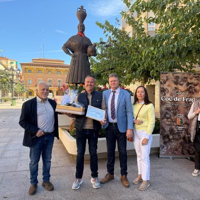 Gonzalo Berbel y Esther Campos, ganadores del Concurso Mejor Coc de Fraga