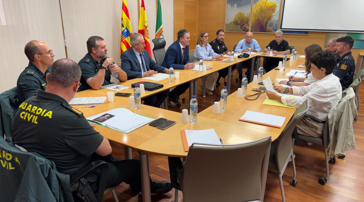 Así será el dispositivo de seguridad de las Fiestas del Pilar de Fraga