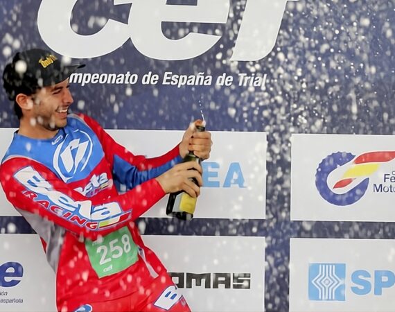 El piloto de Mequinenza Jordi Sanjuán consigue su cuarto Campeonato de España de Trial