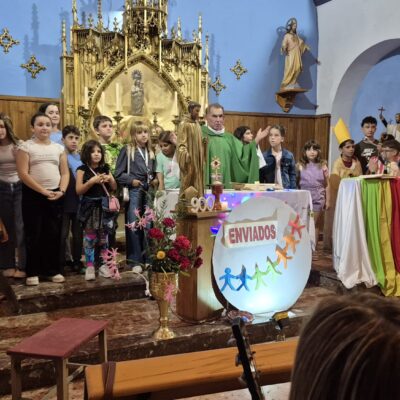 La reliquia de San Ramón llega a Ballobar en su recorrido por el Bajo/Baix Cinca