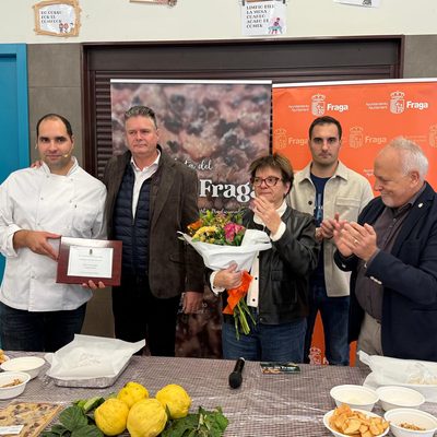 La V Fiesta del Coc de Fraga reparte más de 2.000 porciones de su postre más emblemático