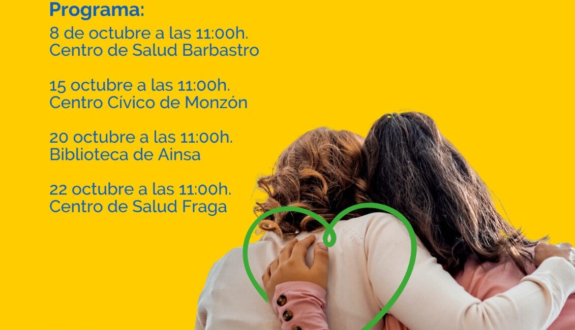 La AECC organiza este jueves en Fraga un taller informativo sobre discapacidad y dependencia