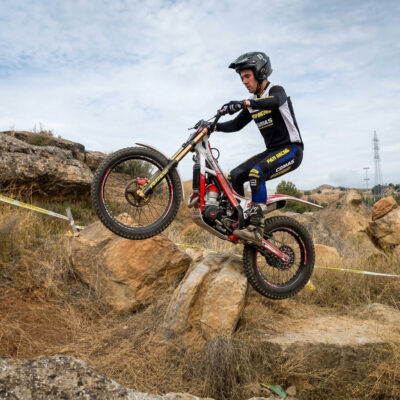 El mequinenzano Jordi Sanjuán gana en MotorLand en la penúltima cita del Campeonato de Aragón de Trial